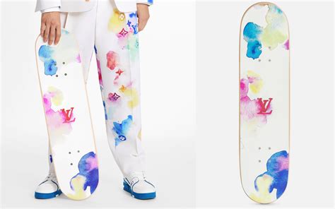 louis vuitton skateboard pattern